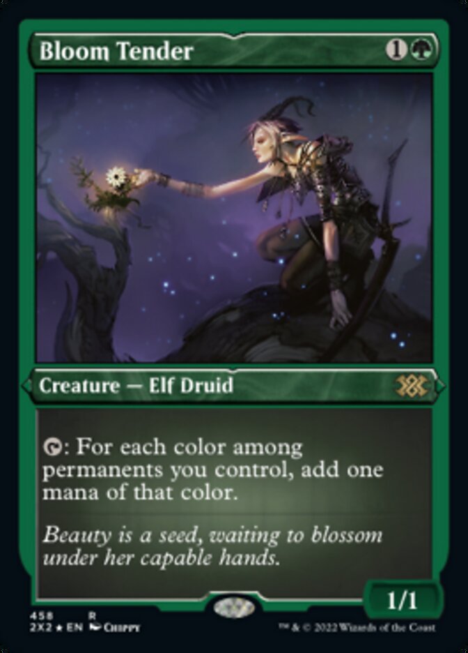 Bloom Tender (Foil Etched) [Double Masters 2022] | Rook's Games and More