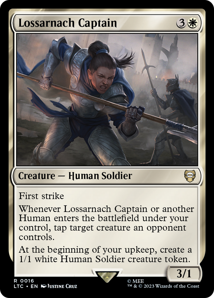 Lossarnach Captain [The Lord of the Rings: Tales of Middle-Earth Commander] | Rook's Games and More