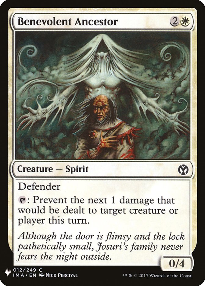 Benevolent Ancestor [Mystery Booster] | Rook's Games and More