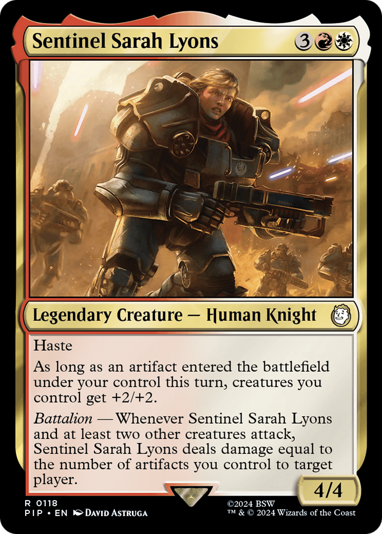 Sentinel Sarah Lyons [Fallout] | Rook's Games and More