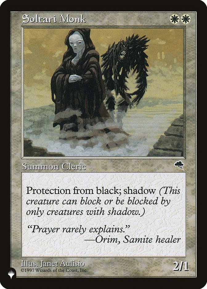 Soltari Monk [The List] | Rook's Games and More