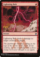 Lightning Bolt (141/249) [The List] | Rook's Games and More