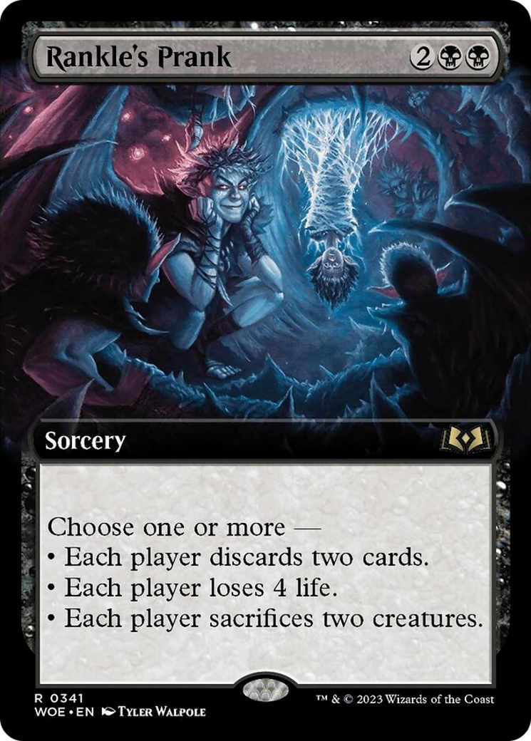 Rankle's Prank (Extended Art) [Wilds of Eldraine] | Rook's Games and More