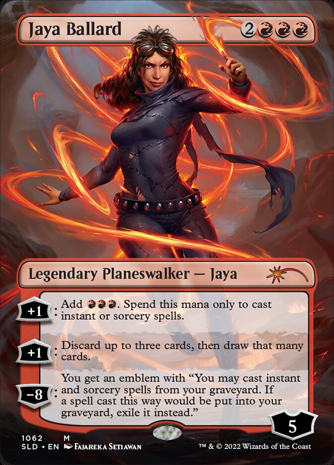 Jaya Ballard (Borderless) [Secret Lair Drop Series] | Rook's Games and More