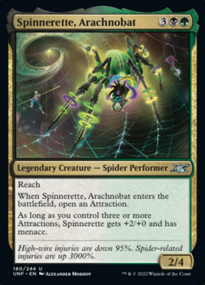 Spinnerette, Arachnobat [Unfinity] | Rook's Games and More