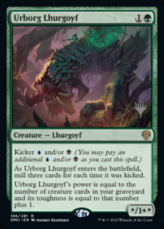 Urborg Lhurgoyf (Promo Pack) [Dominaria United Promos] | Rook's Games and More