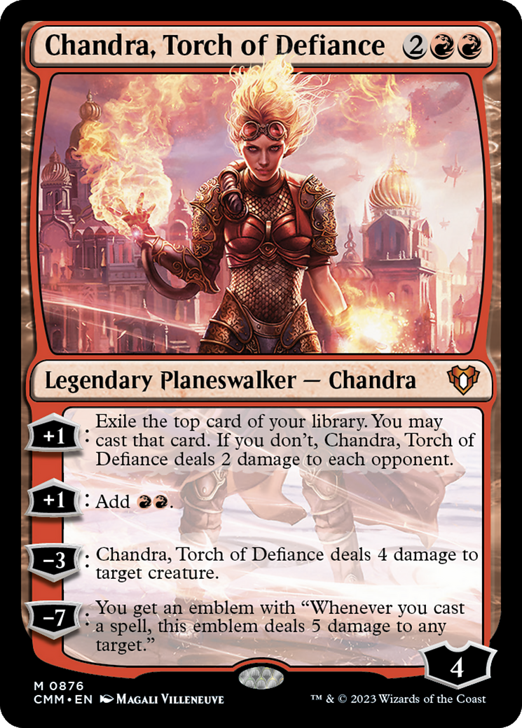 Chandra, Torch of Defiance [Commander Masters] | Rook's Games and More