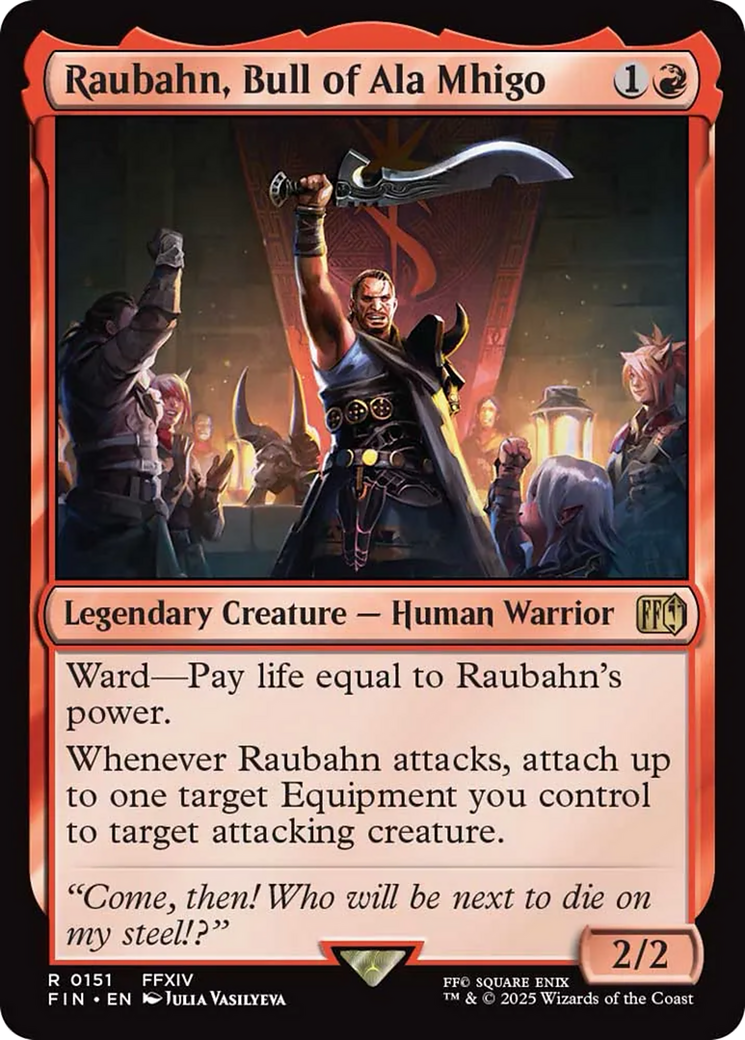 Raubahn, Bull of Ala Mhigo [FINAL FANTASY] | Rook's Games and More