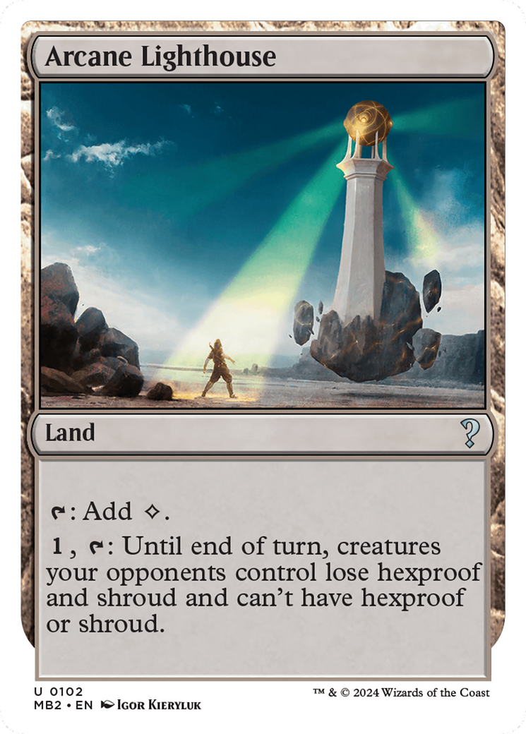 Arcane Lighthouse (White Border) [Mystery Booster 2] | Rook's Games and More