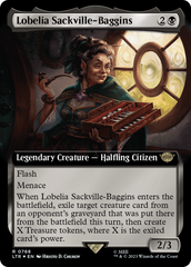 Lobelia Sackville-Baggins (Extended Art) (Surge Foil) [The Lord of the Rings: Tales of Middle-Earth] | Rook's Games and More