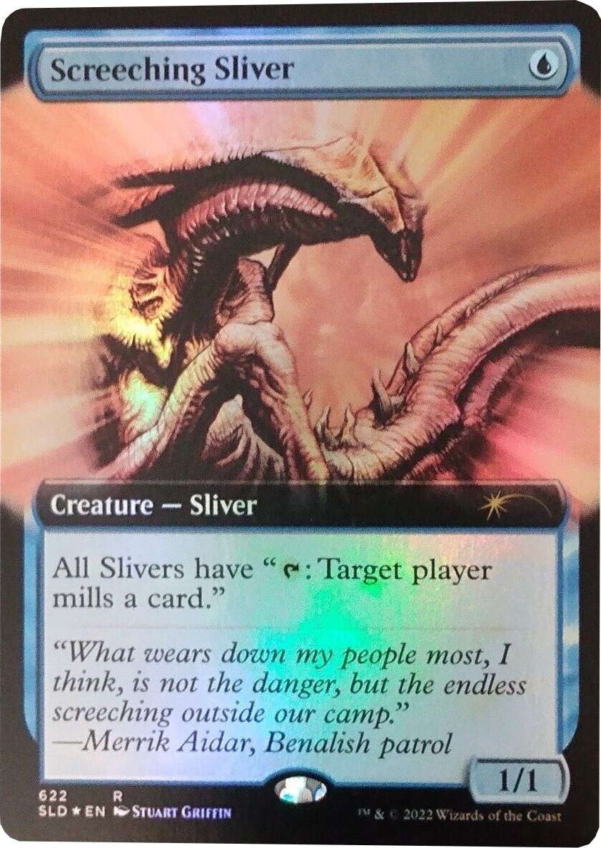 Screeching Sliver (Extended Art) [Secret Lair Drop Promos] | Rook's Games and More