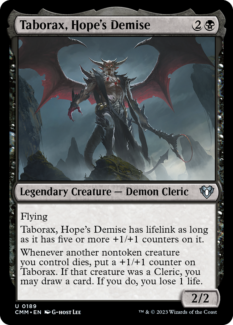 Taborax, Hope's Demise [Commander Masters] | Rook's Games and More