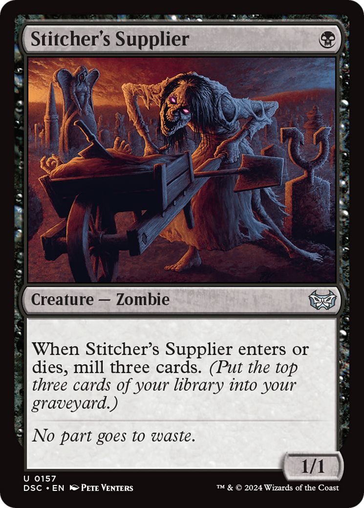 Stitcher's Supplier [Duskmourn: House of Horror Commander] | Rook's Games and More