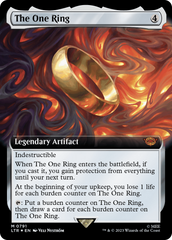 The One Ring (Extended Art) (Surge Foil) [The Lord of the Rings: Tales of Middle-Earth] | Rook's Games and More