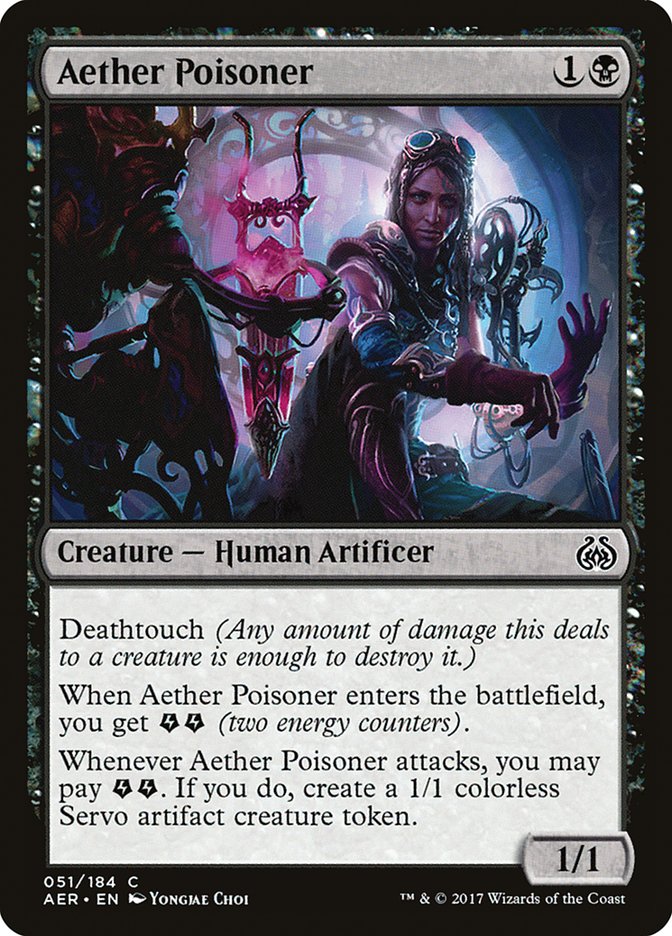 Aether Poisoner [Aether Revolt] | Rook's Games and More