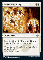 Seal of Cleansing (Foil Etched) [Modern Horizons 2] | Rook's Games and More