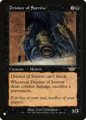 Drinker of Sorrow [The List] | Rook's Games and More