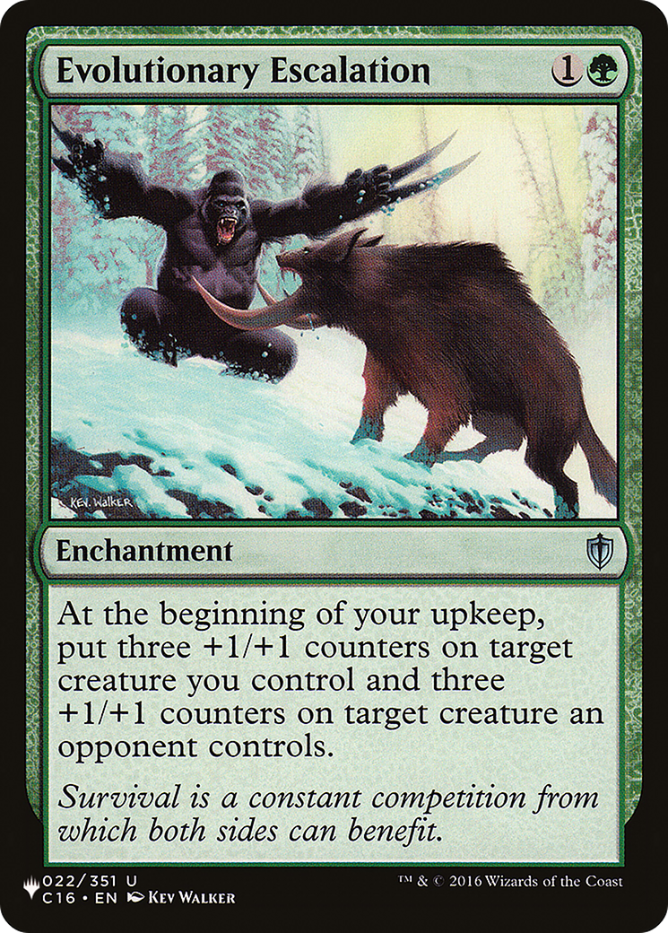 Evolutionary Escalation [The List] | Rook's Games and More