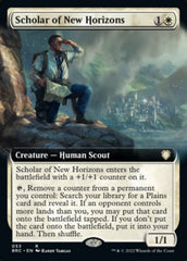 Scholar of New Horizons (Extended Art) [The Brothers' War Commander]
