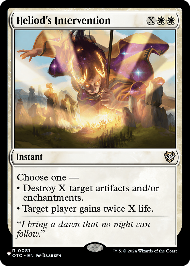 Heliod's Intervention [The List] | Rook's Games and More