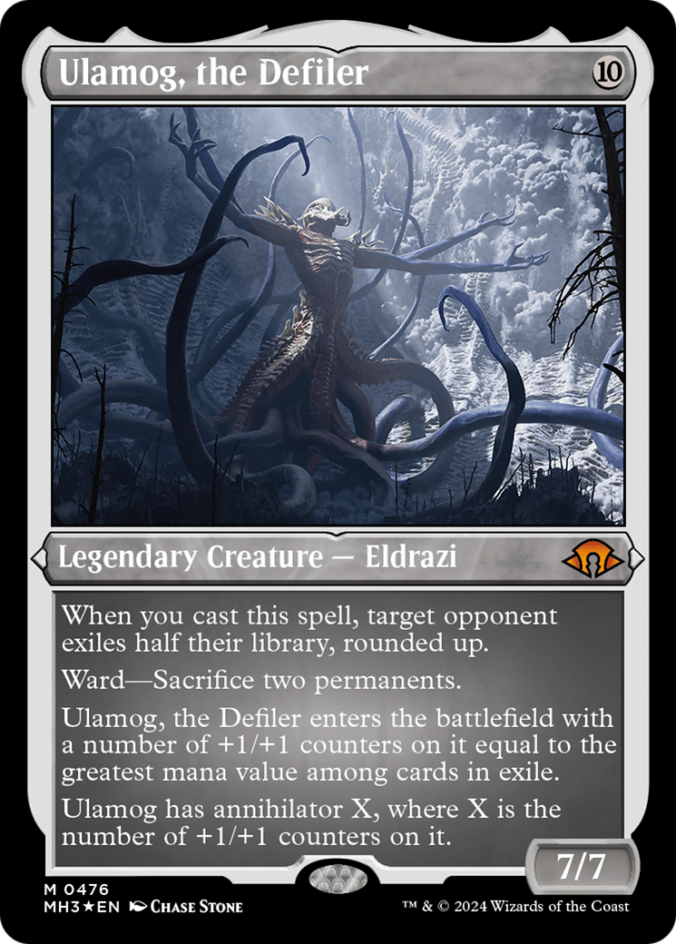 Ulamog, the Defiler (Foil Etched) [Modern Horizons 3] | Rook's Games and More