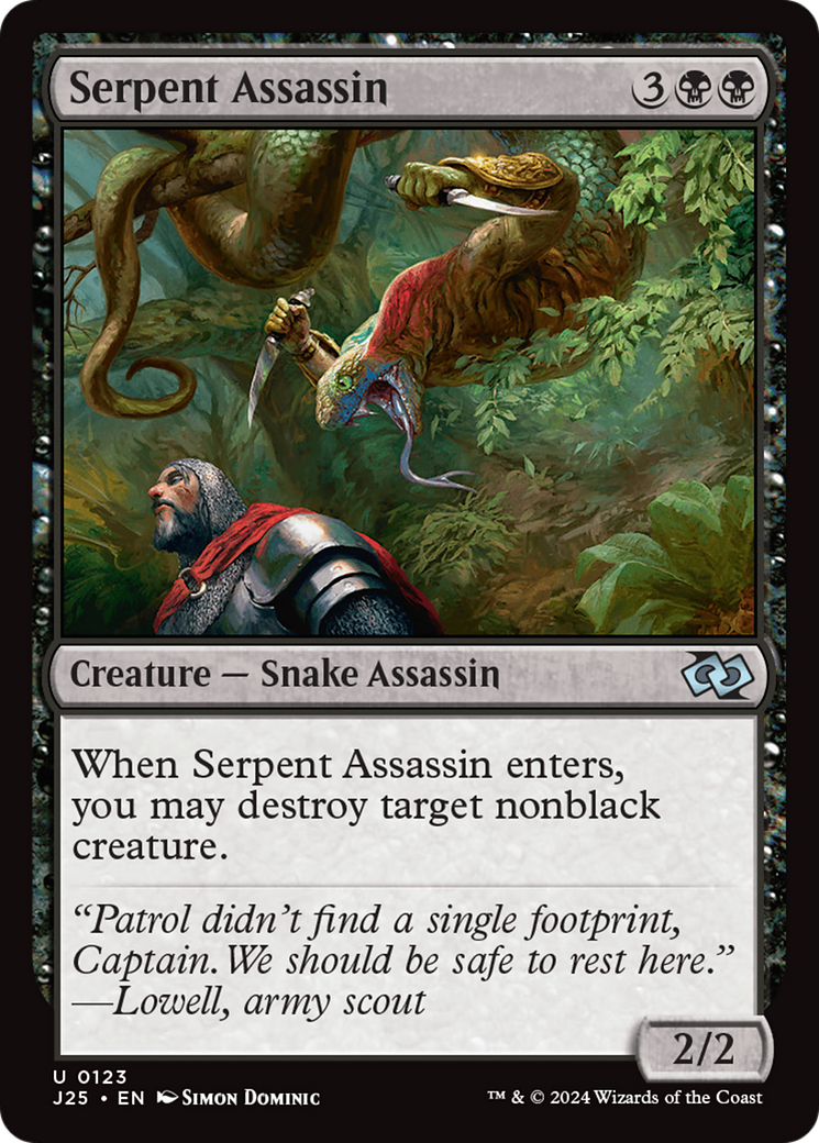 Serpent Assassin [Foundations Jumpstart] | Rook's Games and More