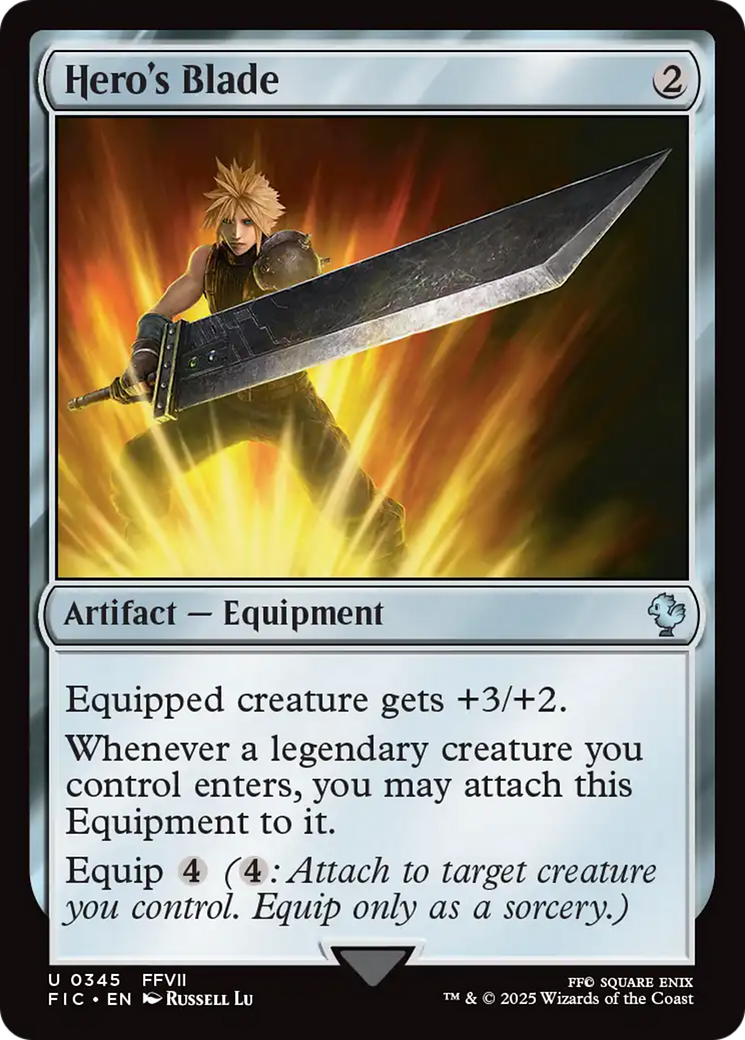 Hero's Blade [FINAL FANTASY Commander] | Rook's Games and More