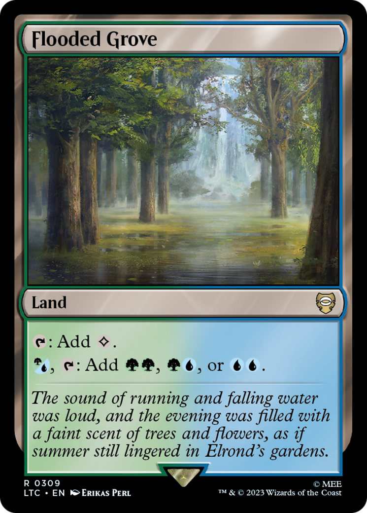 Flooded Grove [The Lord of the Rings: Tales of Middle-Earth Commander] | Rook's Games and More