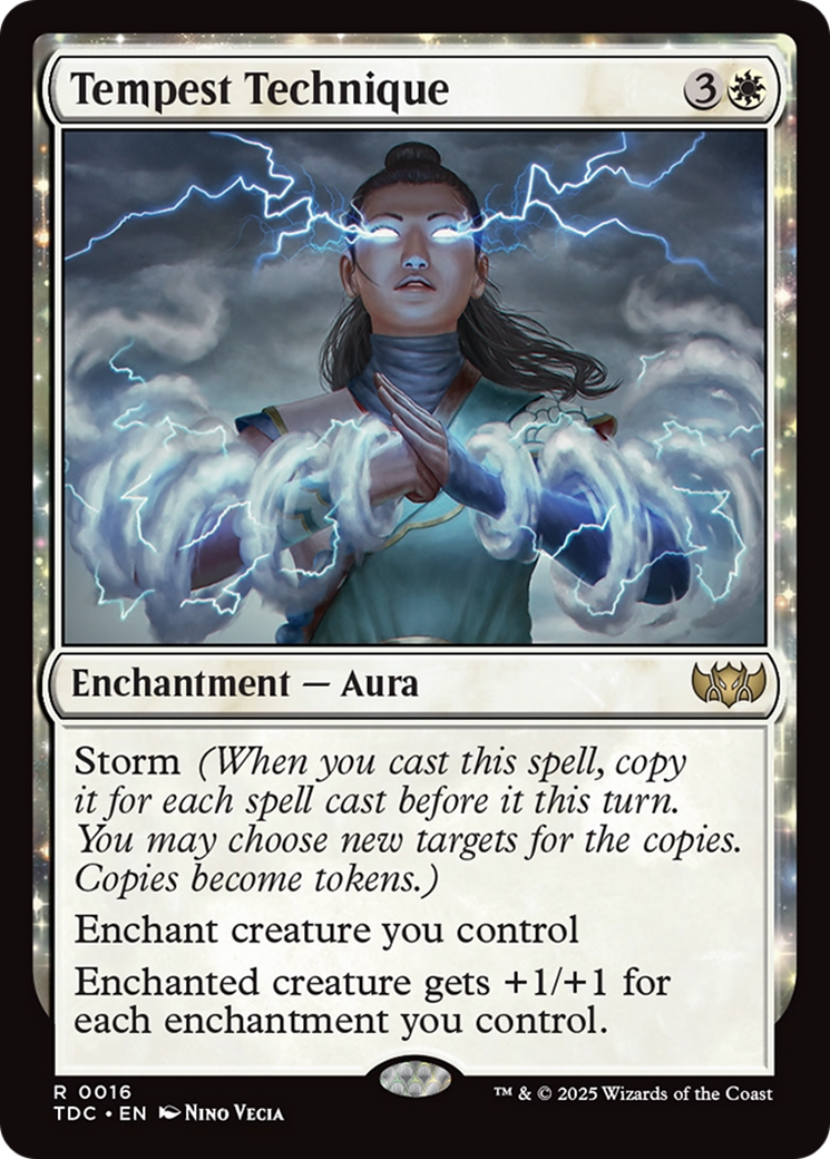 Tempest Technique [Tarkir: Dragonstorm Commander] | Rook's Games and More