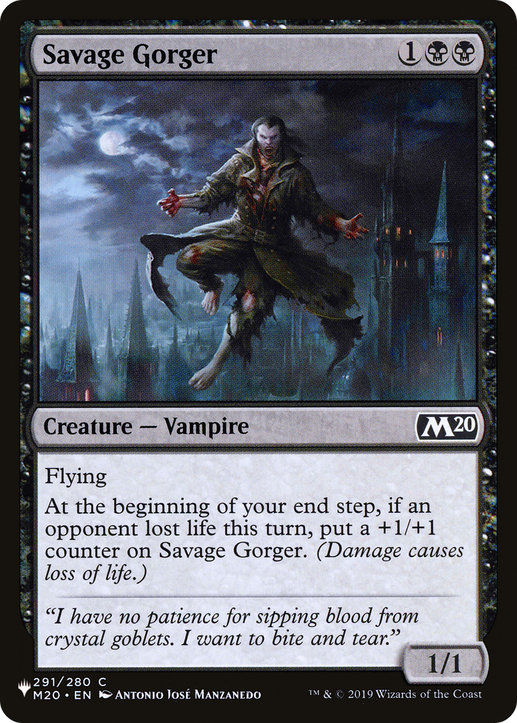 Savage Gorger [The List] | Rook's Games and More