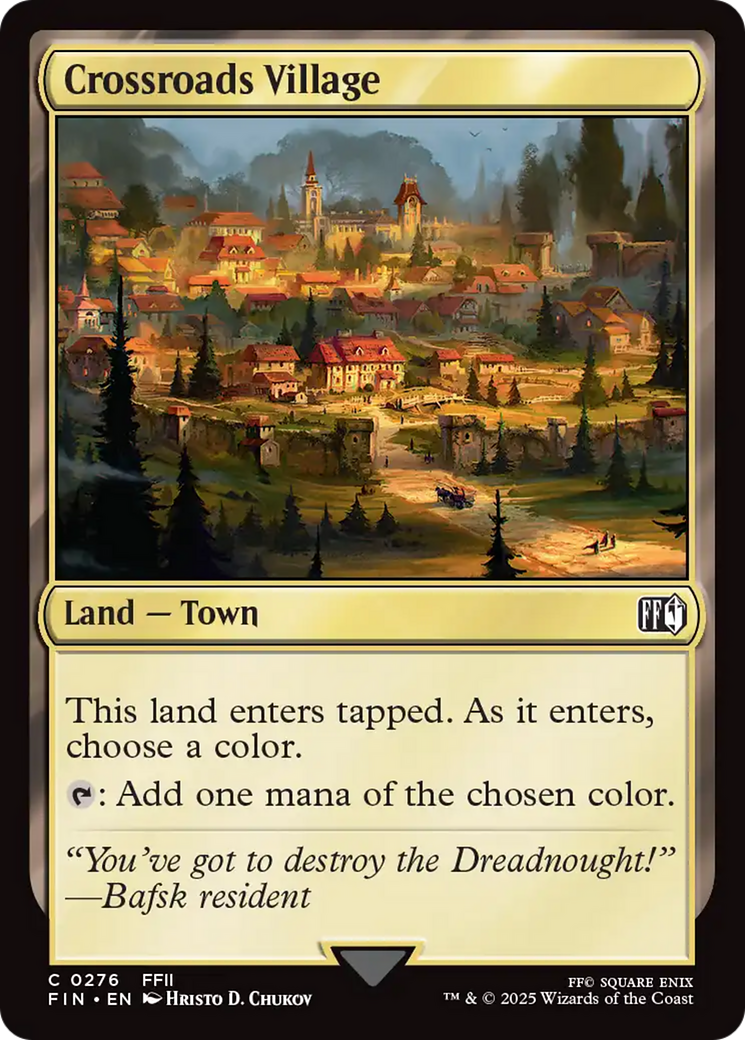 Crossroads Village [FINAL FANTASY] | Rook's Games and More