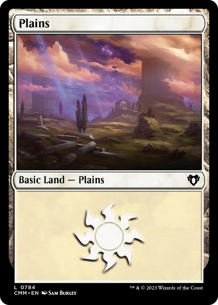 Plains (784) [Commander Masters] | Rook's Games and More