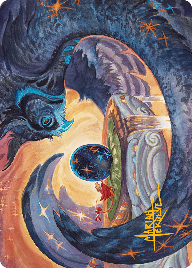 Dawn's Truce Art Card (Gold-Stamped Signature) [Bloomburrow Art Series] | Rook's Games and More