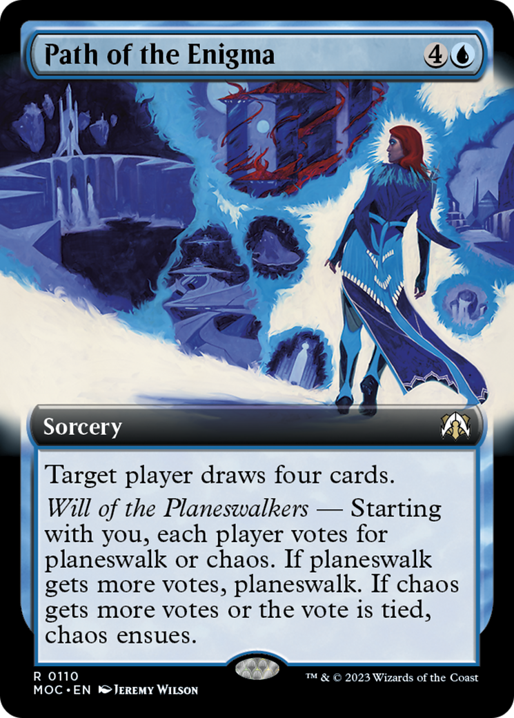Path of the Enigma (Extended Art) [March of the Machine Commander] | Rook's Games and More