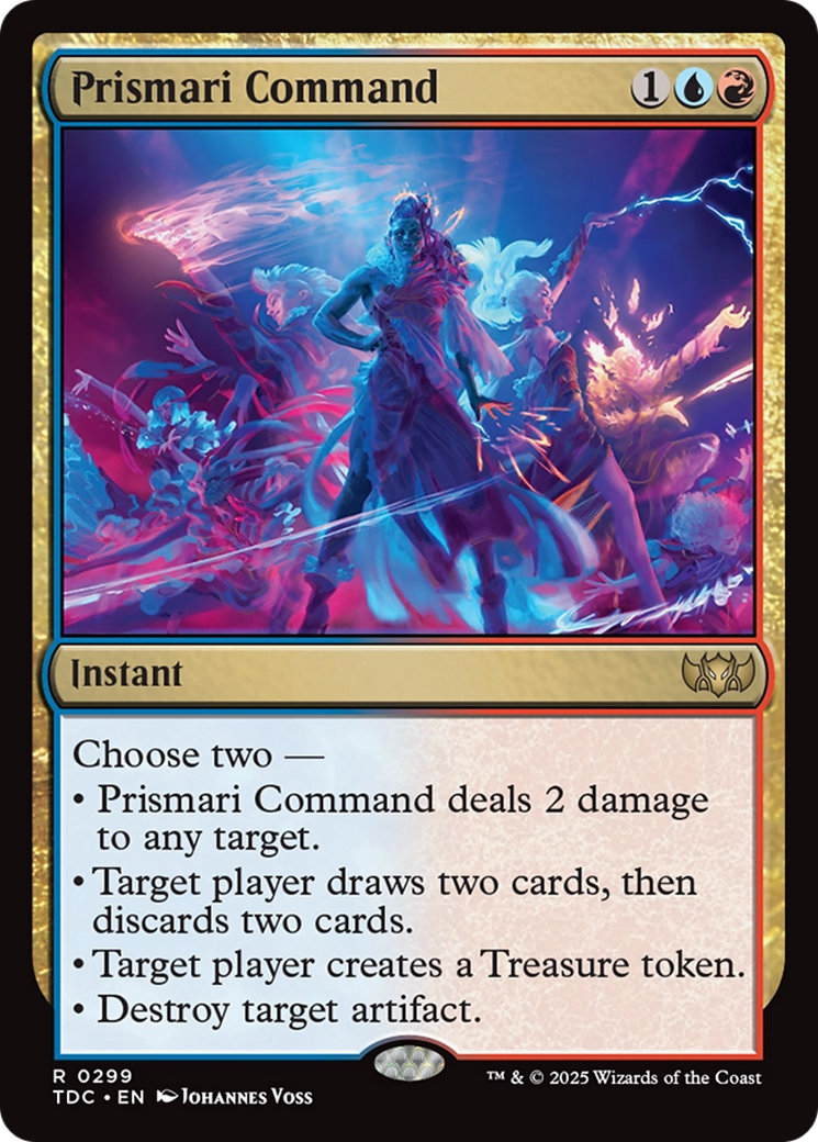 Prismari Command [Tarkir: Dragonstorm Commander] | Rook's Games and More
