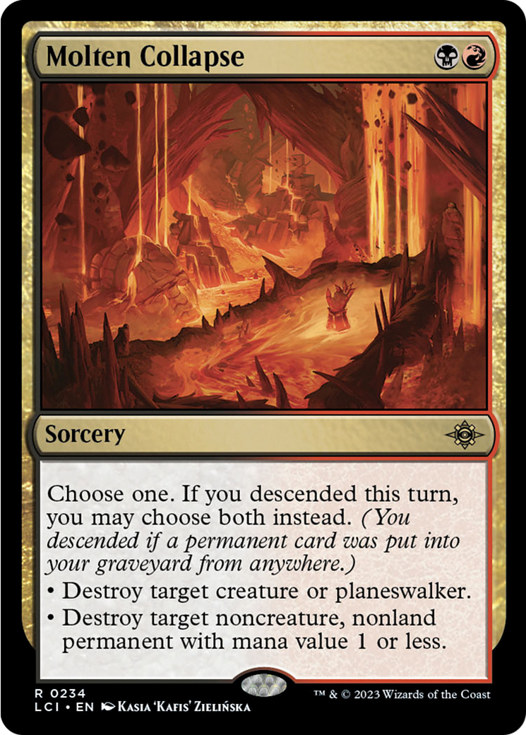 Molten Collapse [The Lost Caverns of Ixalan] | Rook's Games and More