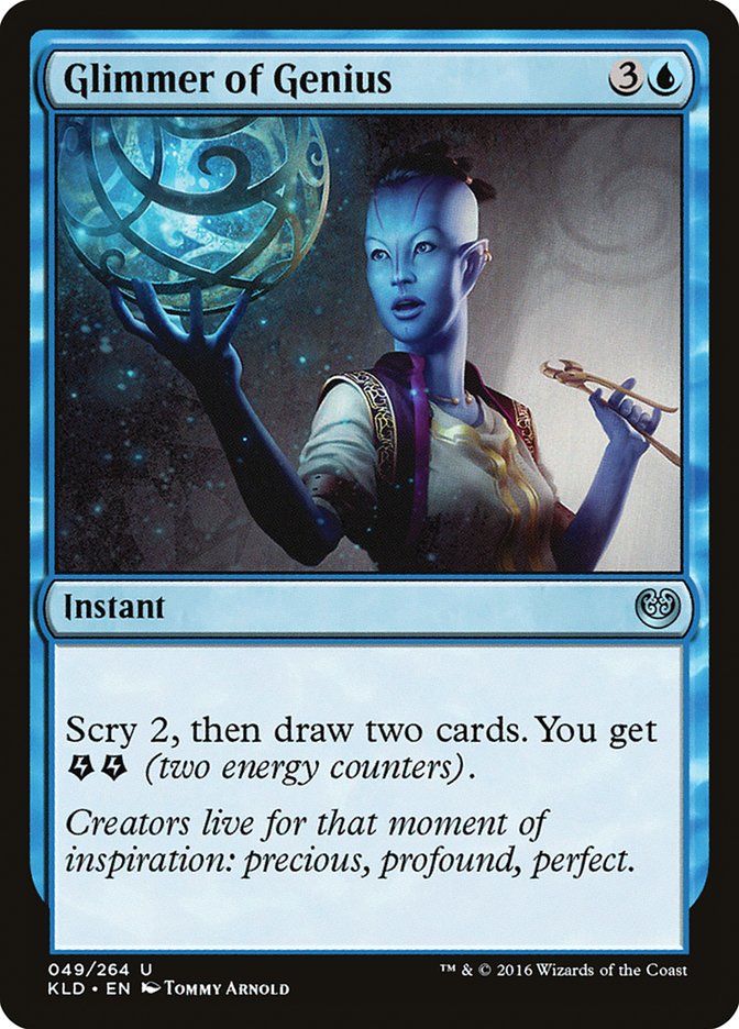 Glimmer of Genius [Kaladesh] | Rook's Games and More