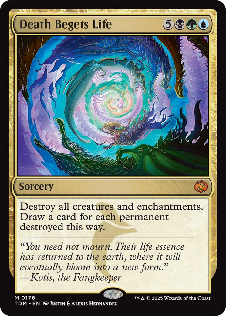 Death Begets Life [Tarkir: Dragonstorm] | Rook's Games and More