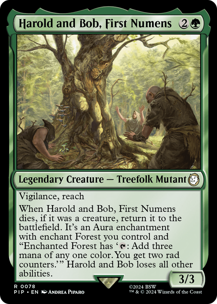 Harold and Bob, First Numens [Fallout] | Rook's Games and More