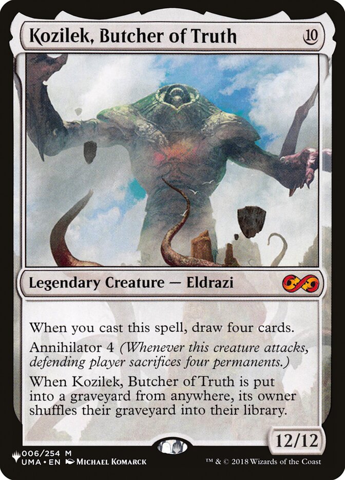 Kozilek, Butcher of Truth [The List] | Rook's Games and More