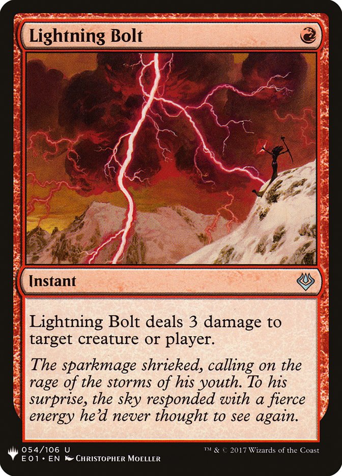 Lightning Bolt [Mystery Booster] | Rook's Games and More