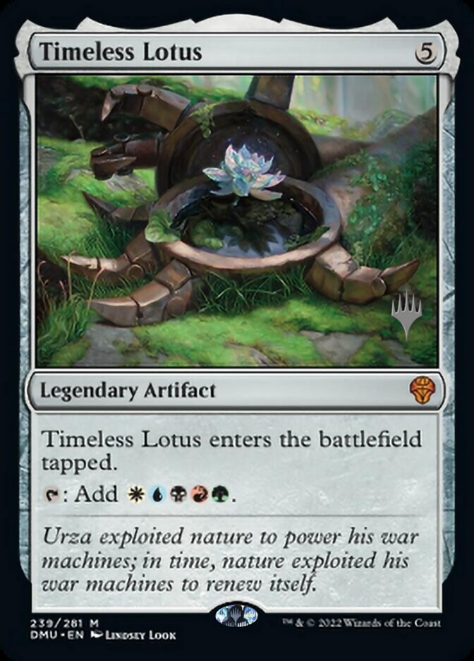 Timeless Lotus (Promo Pack) [Dominaria United Promos] | Rook's Games and More