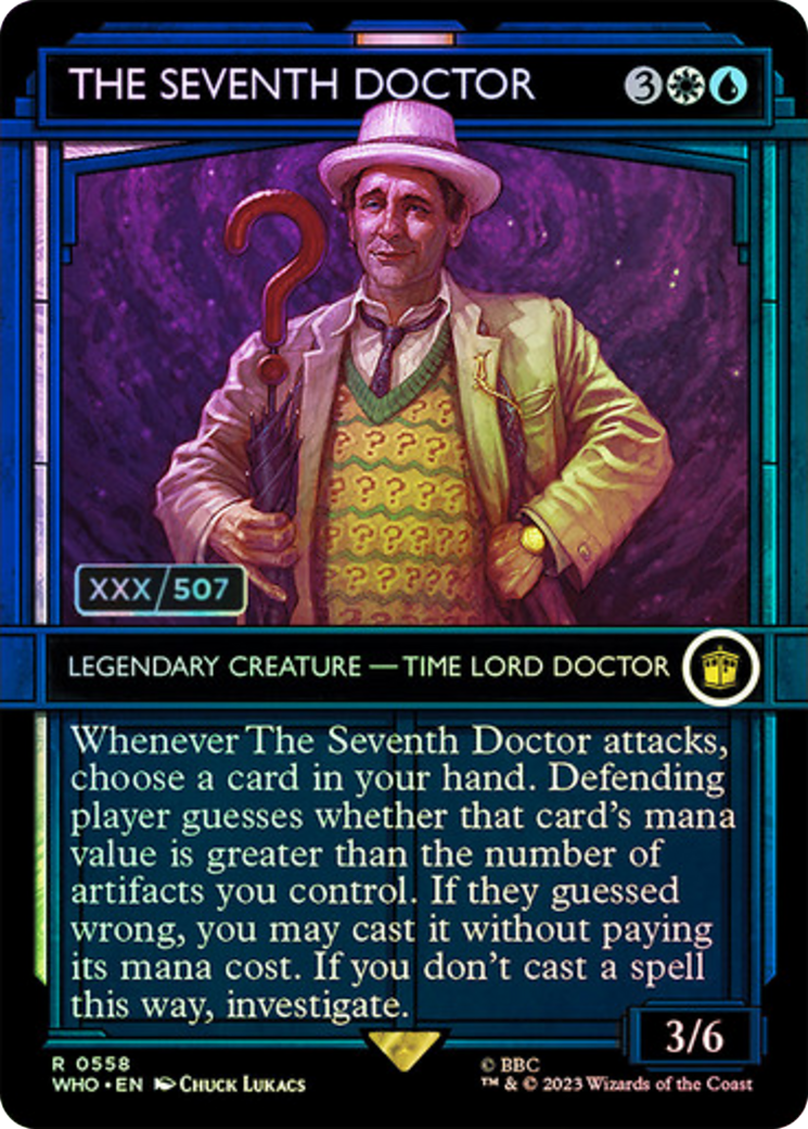 The Seventh Doctor (Serial Numbered) [Doctor Who] | Rook's Games and More