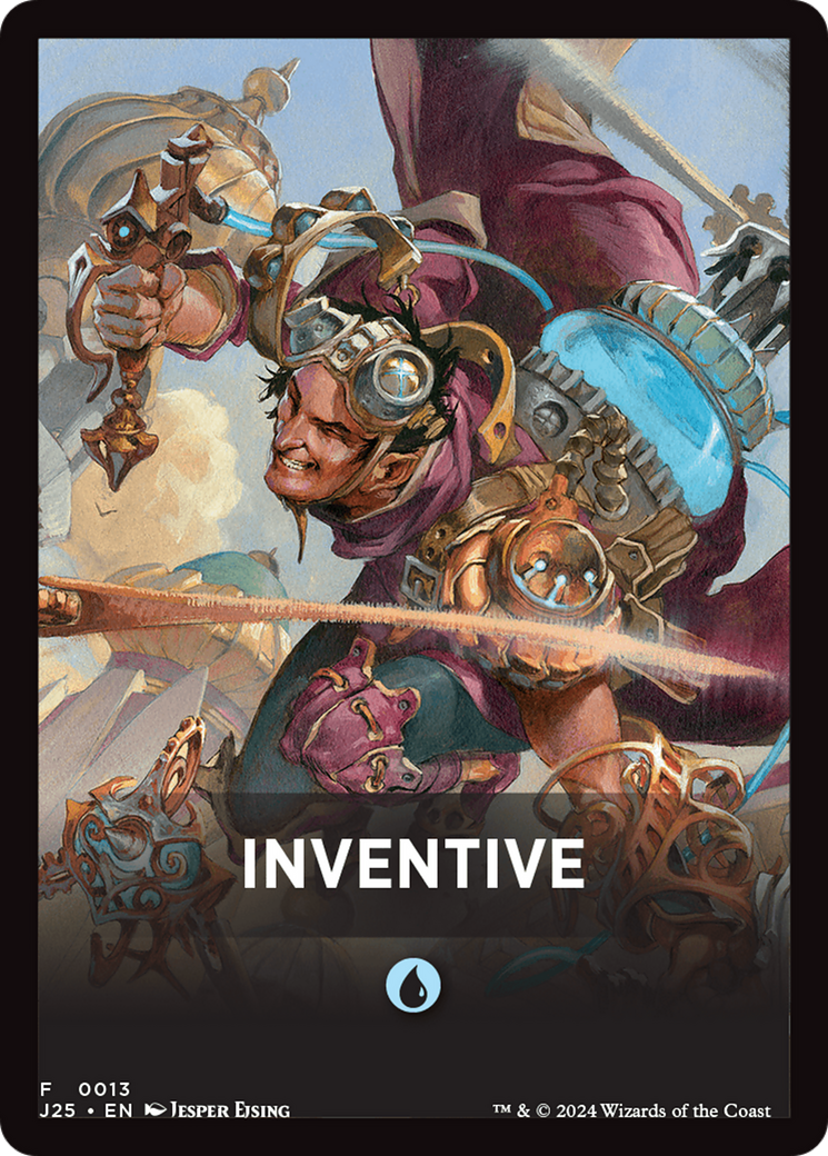 Inventive Theme Card [Foundations Jumpstart Front Cards] | Rook's Games and More