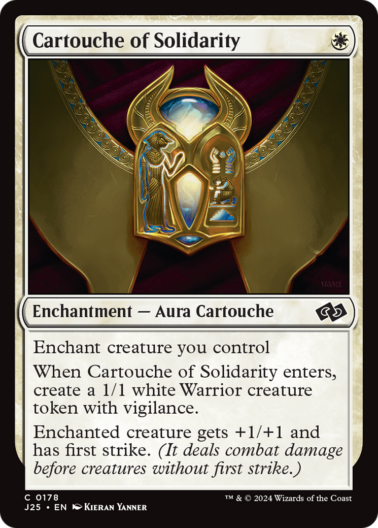 Cartouche of Solidarity [Foundations Jumpstart] | Rook's Games and More