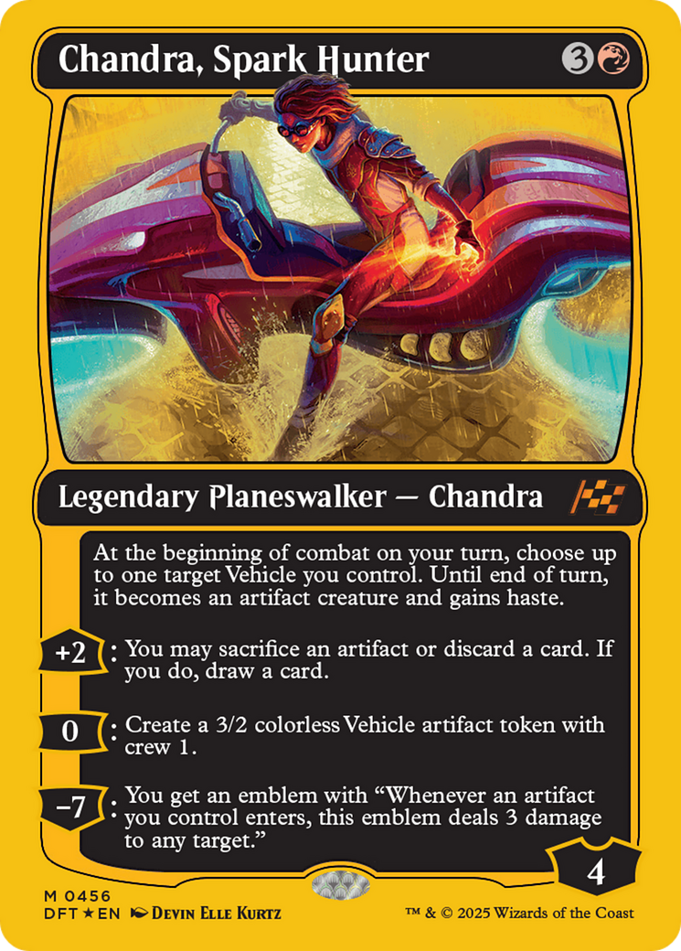 Chandra, Spark Hunter (First-Place Foil) [Aetherdrift] | Rook's Games and More