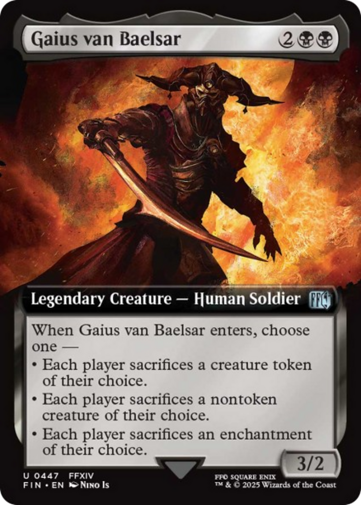 Gaius van Baelsar (Extended Art) [FINAL FANTASY] | Rook's Games and More