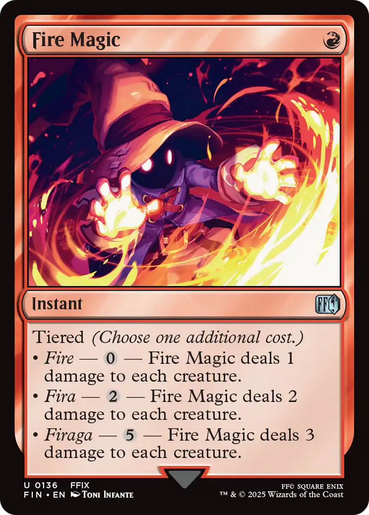 Fire Magic [FINAL FANTASY] | Rook's Games and More