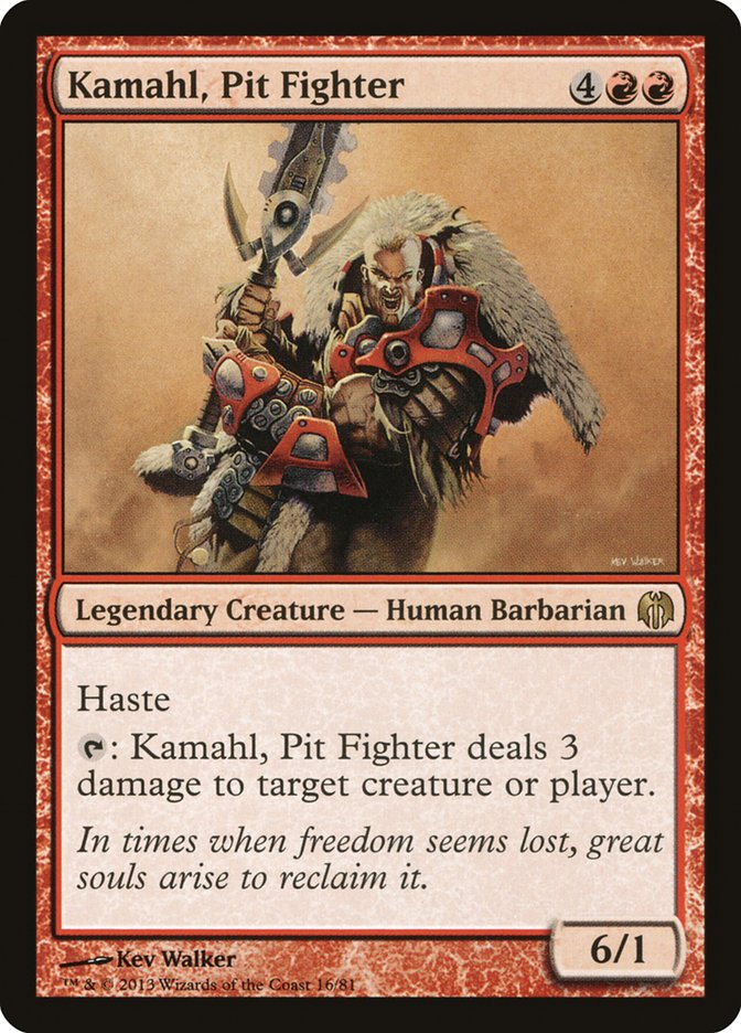 Kamahl, Pit Fighter [Duel Decks: Heroes vs. Monsters] | Rook's Games and More