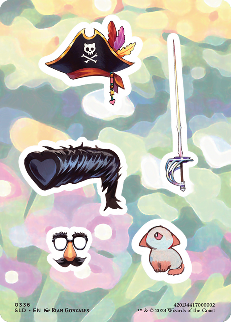 Sticker Sheet (0336) [Secret Lair Drop Series] | Rook's Games and More